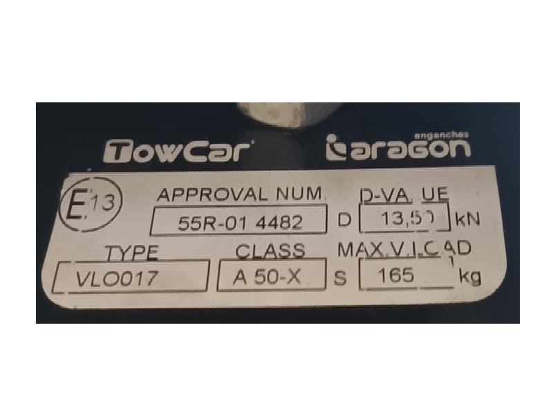 Placa Enganches Aragon