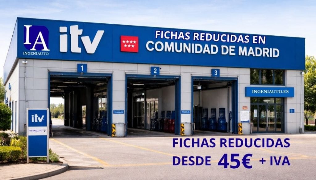 Estación de ITV para tramitar fichas técnicas reducidas en Madrid con Ingeniauto