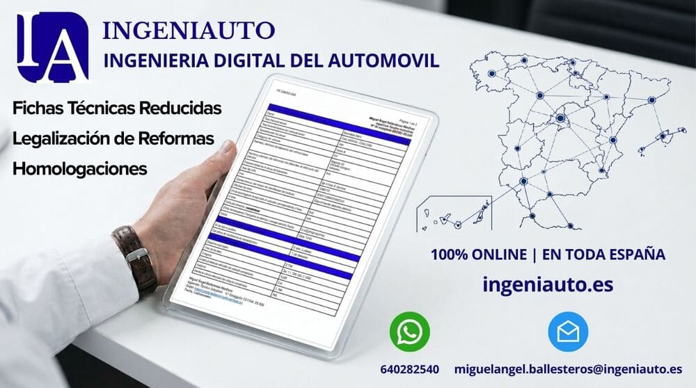 Contacto Ingeniauto Ingeniería Online del Automóvil