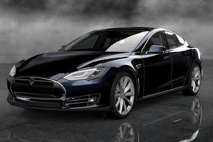 Fondo Ficha Reducida Tesla Azul
