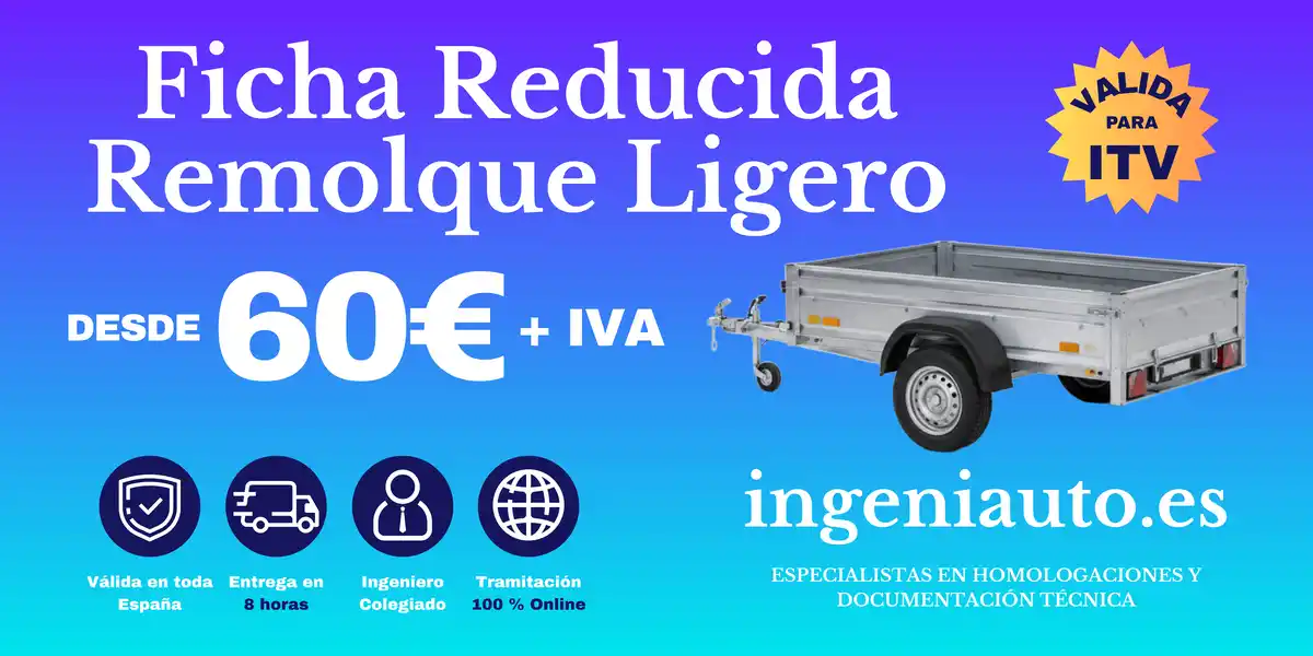 precio ficha reducida-remolque ligero 750 kg